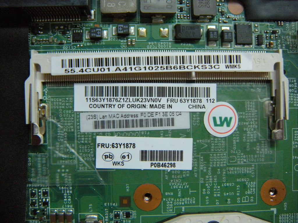 Lenovo Pl System Boards - 63Y1878