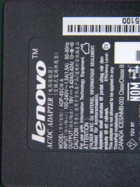 Lenovo Adapter Delta Adp-65Ch Aa 2Pin - 36001453