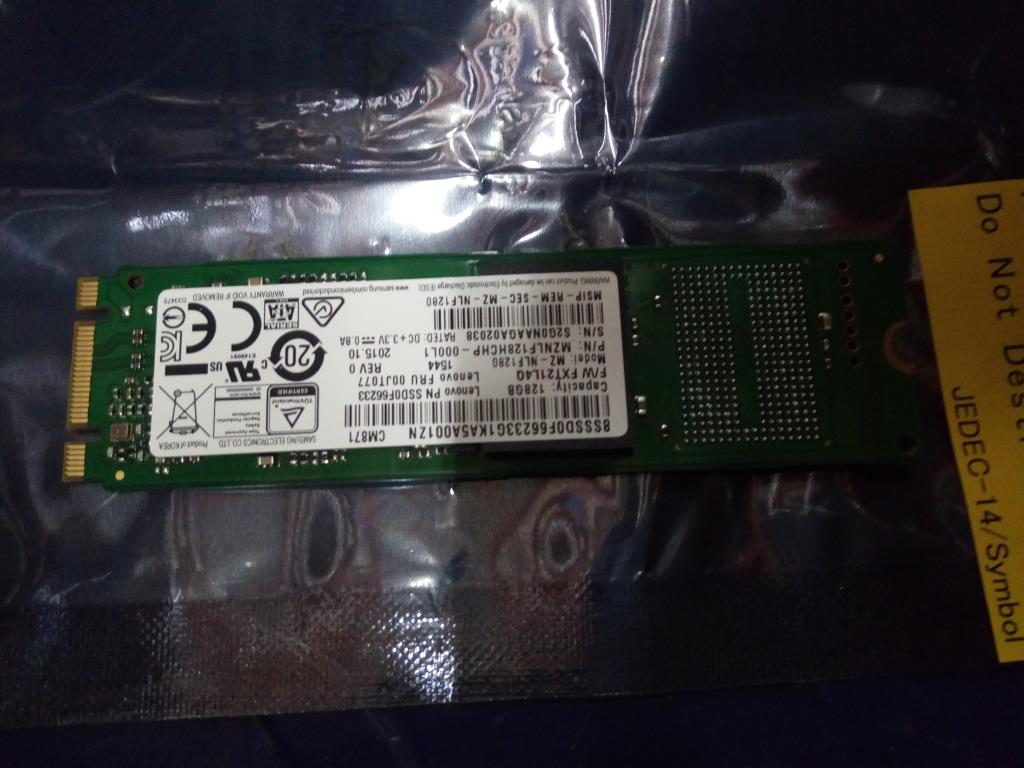 Lenovo 00JT077 Solid State Drive