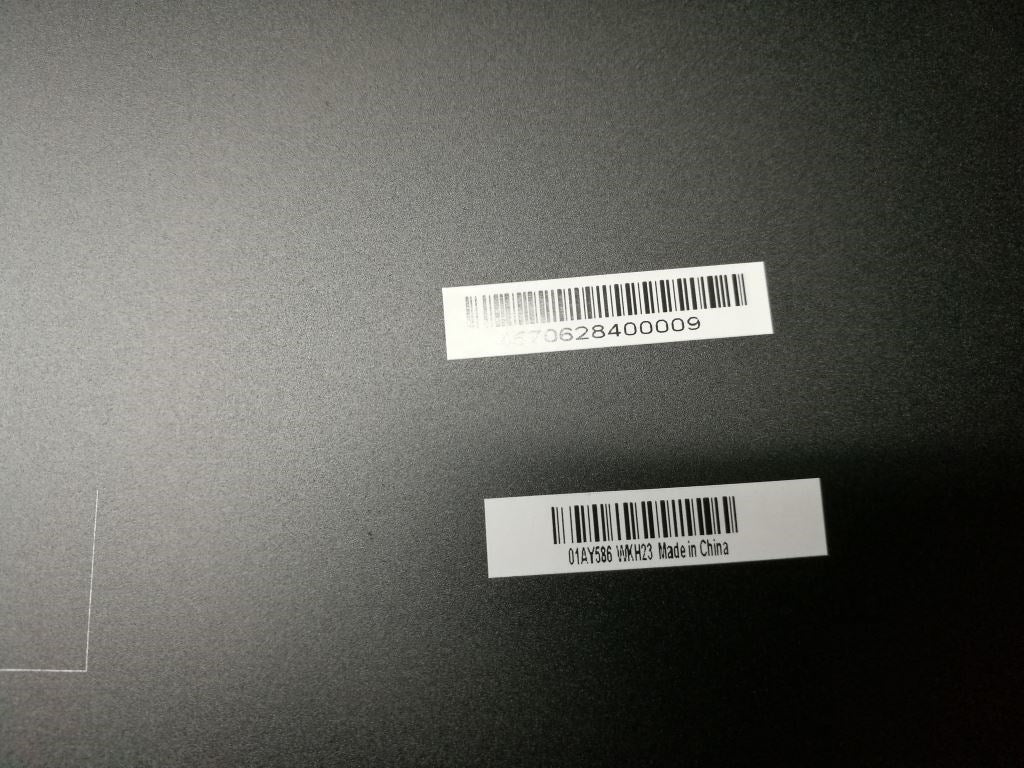 Lenovo Lcd Cover 3D Black New - 01AY586