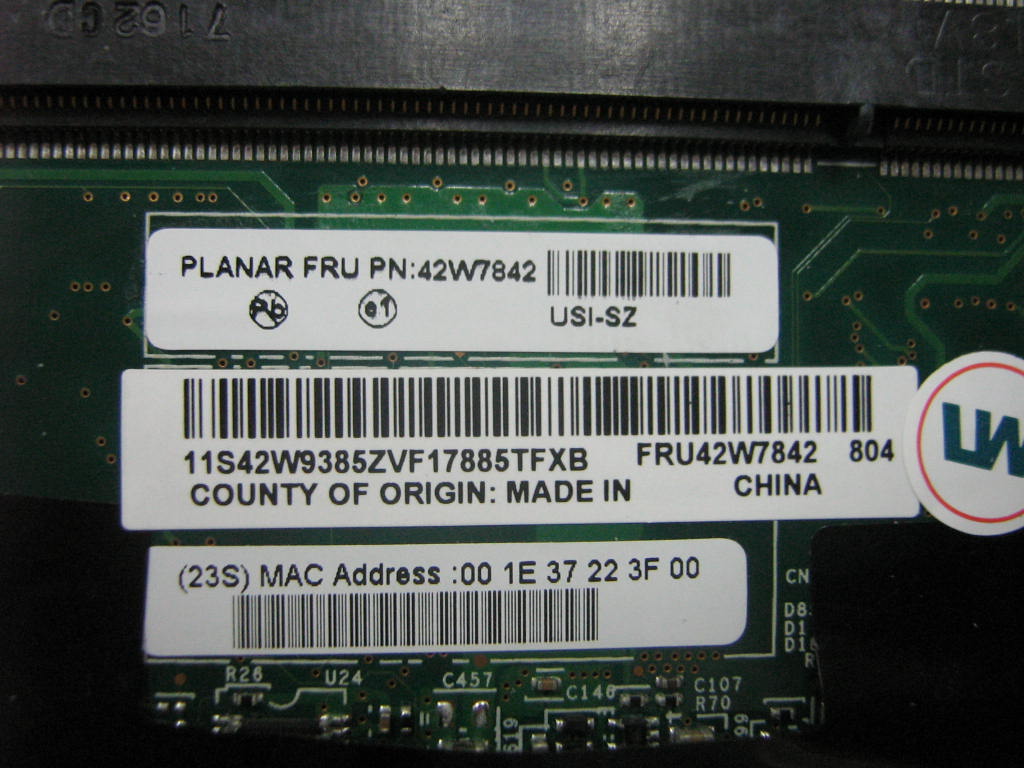 Lenovo Replacement Part - 42W7842