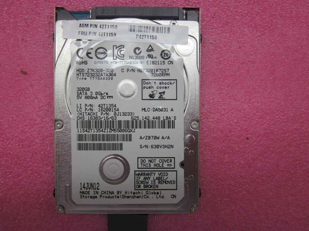 Lenovo Hard Drive - 42T1159