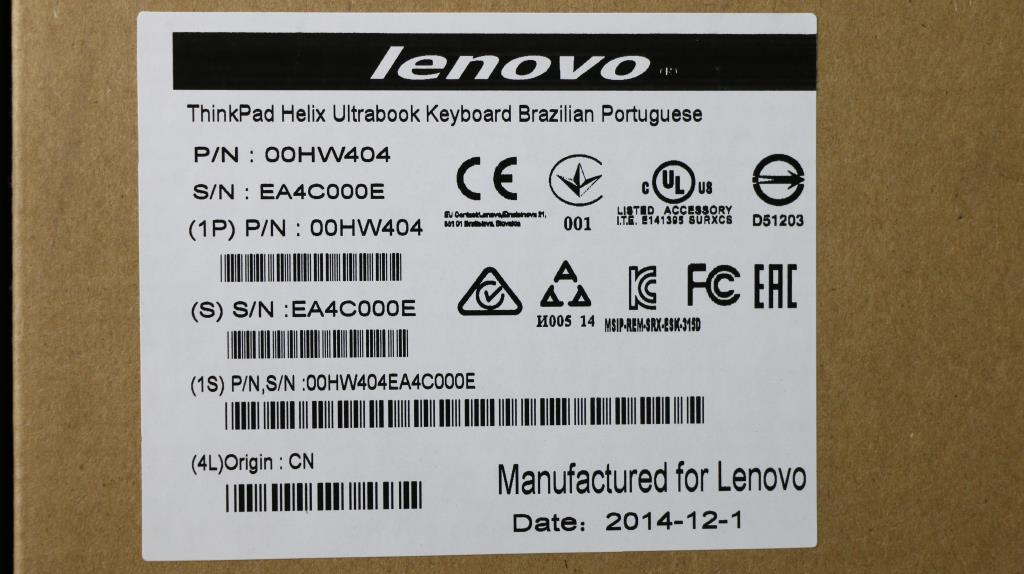 Lenovo 00HW404 Ki Keyboards Internal