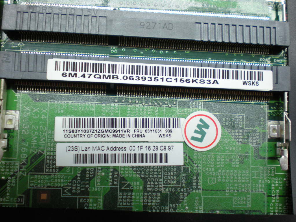 Lenovo Replacement Part - 63Y1031