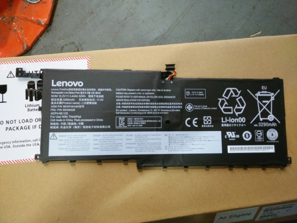 Lenovo 00HW028 Aftermarket Batt 52Wh