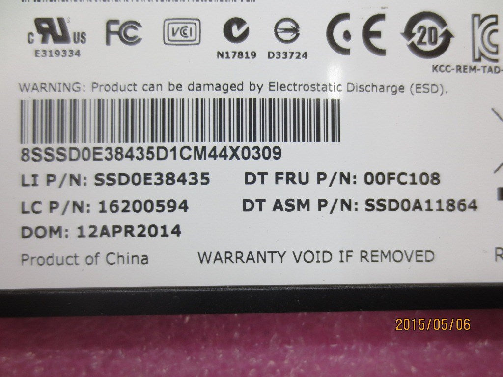 Lenovo 00FC108 Sd Solid State Drives