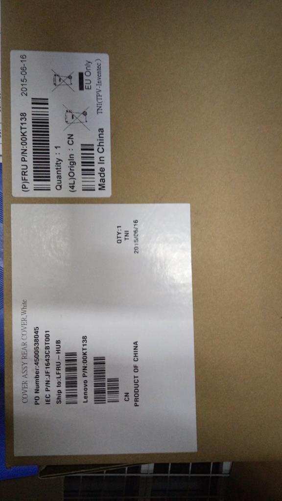 Lenovo Co Covers - 00KT138