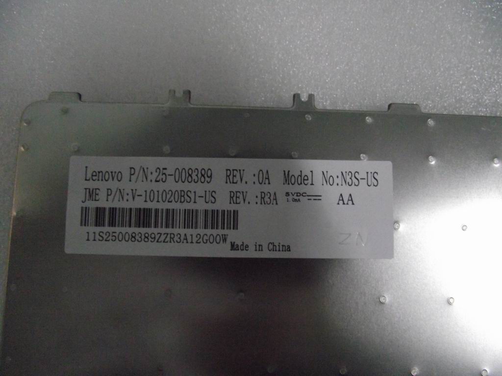 Lenovo 25008389 Kb Sunrex N3S Us 84Key Orange-