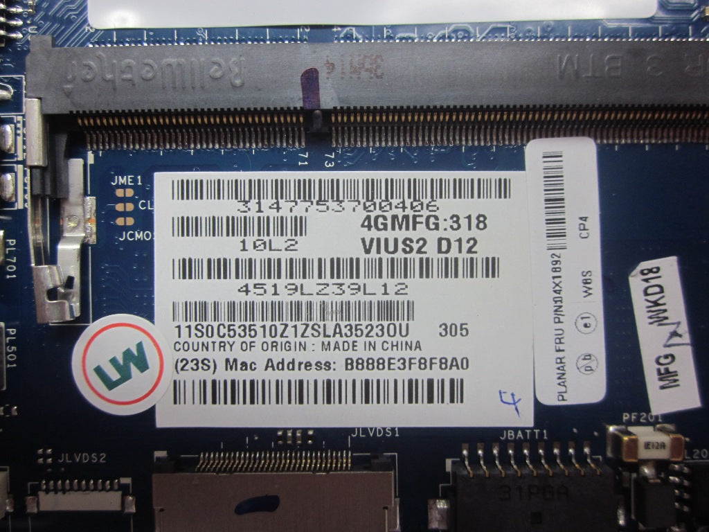 Lenovo Replacement Part - 04X1892