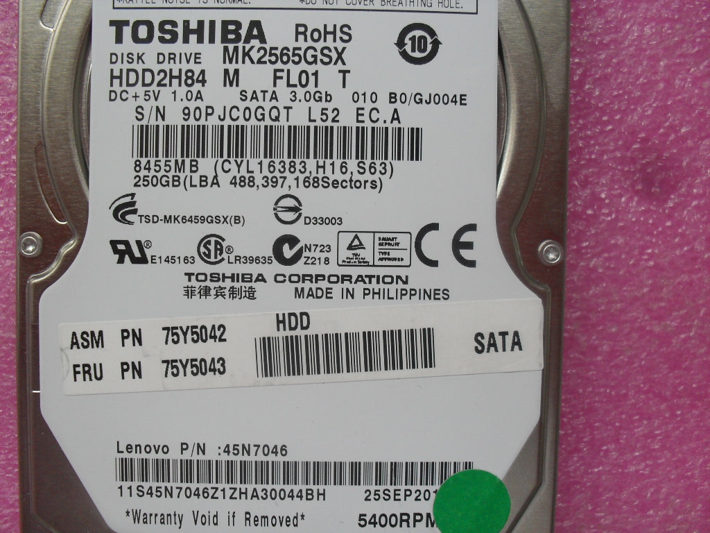 Lenovo 75Y5043 - Part