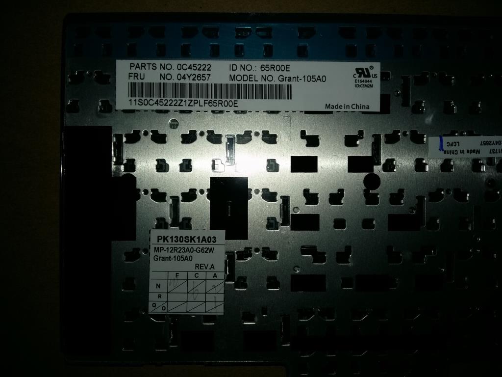 Lenovo Ki Keyboards Internal - 04Y2657