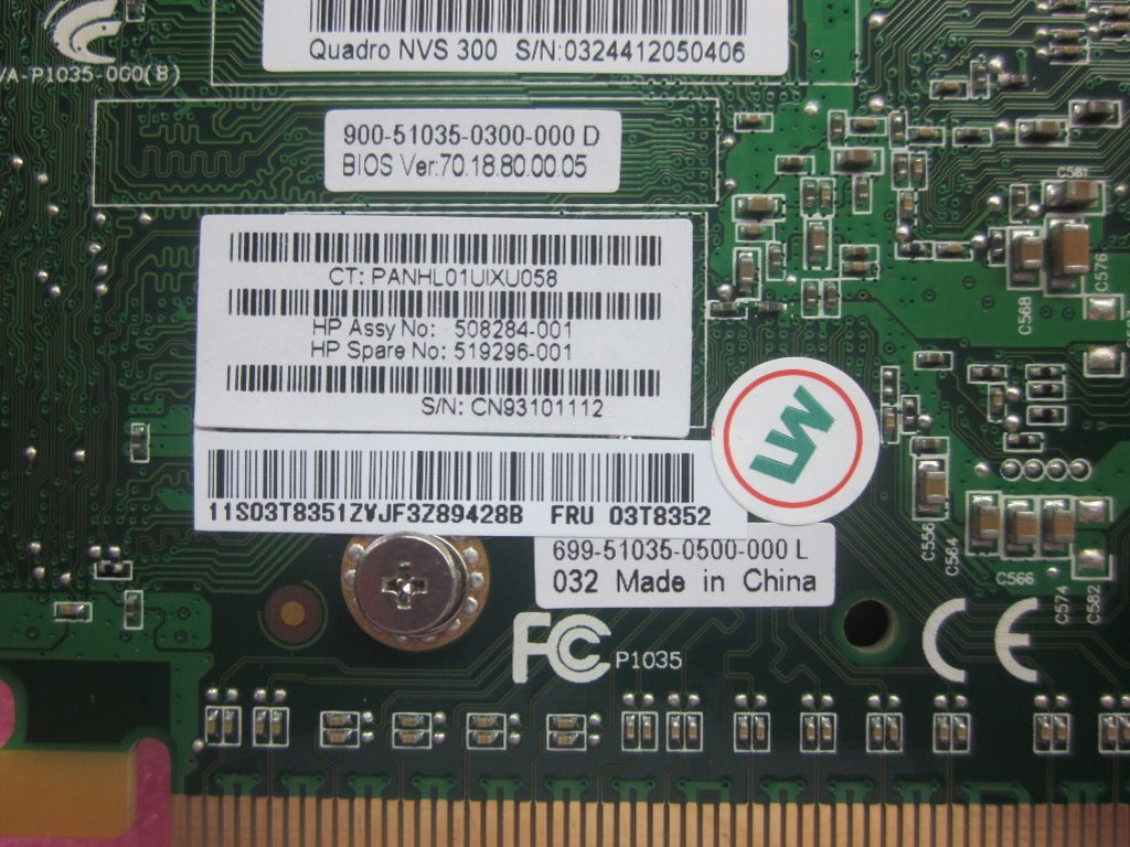 Lenovo 03T8352 Vc Video Cards