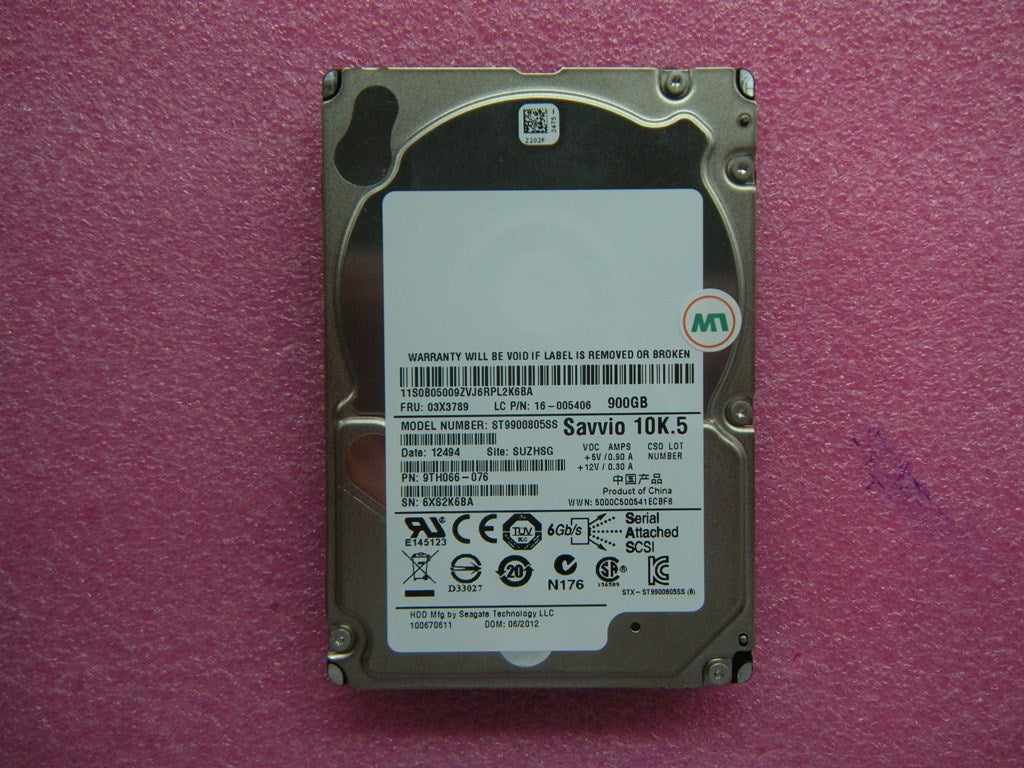 Lenovo Hard Drive Seagate Compass 2.5 - 03X3789
