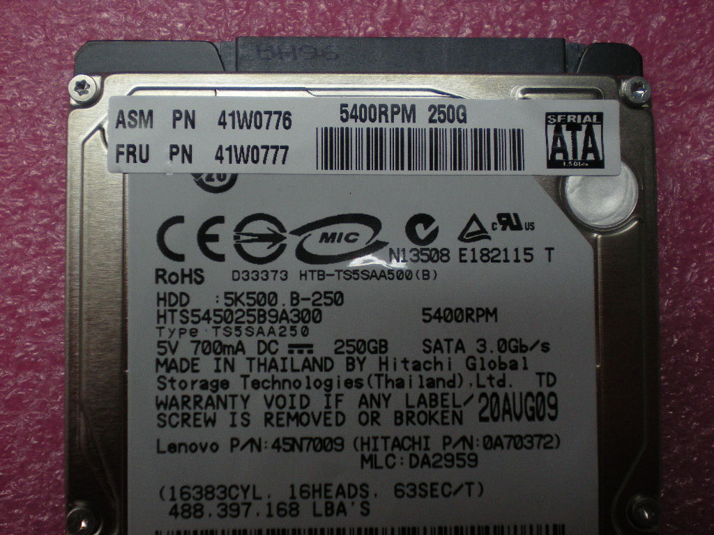 Lenovo 41W0777 - Part
