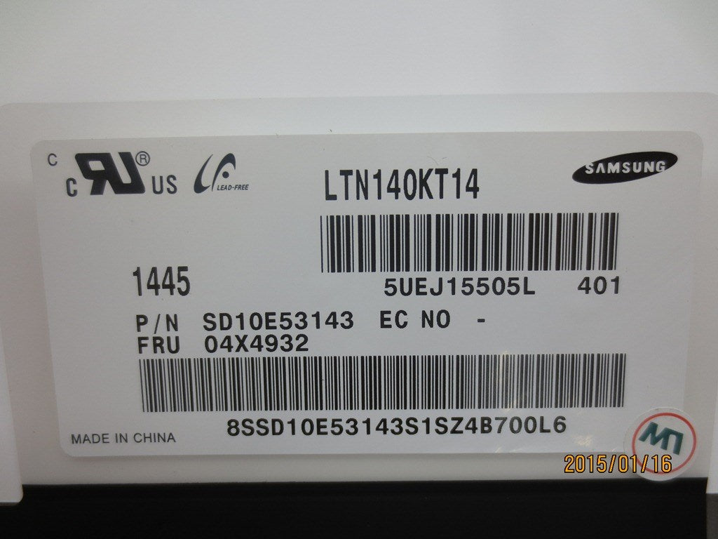 Lenovo Lcd Panels - 04X4932
