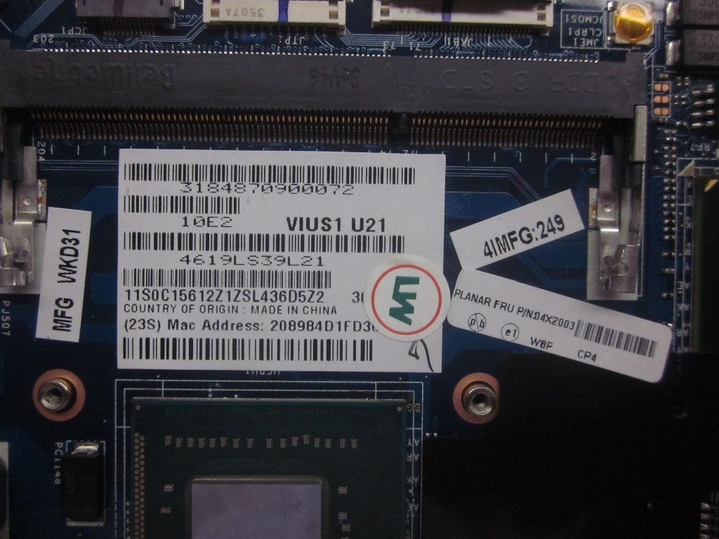 Lenovo Mb I7-3687 Uma Pro - 04X2003