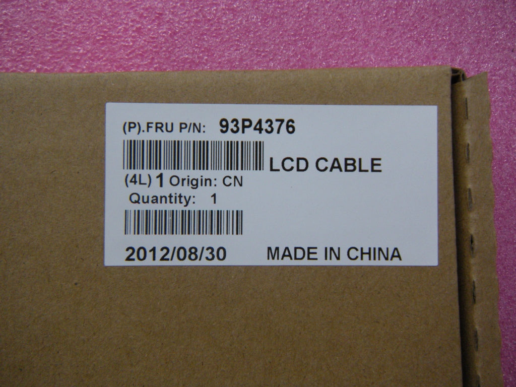 Lenovo Cable Lcd W/ Cam Bt - 93P4376