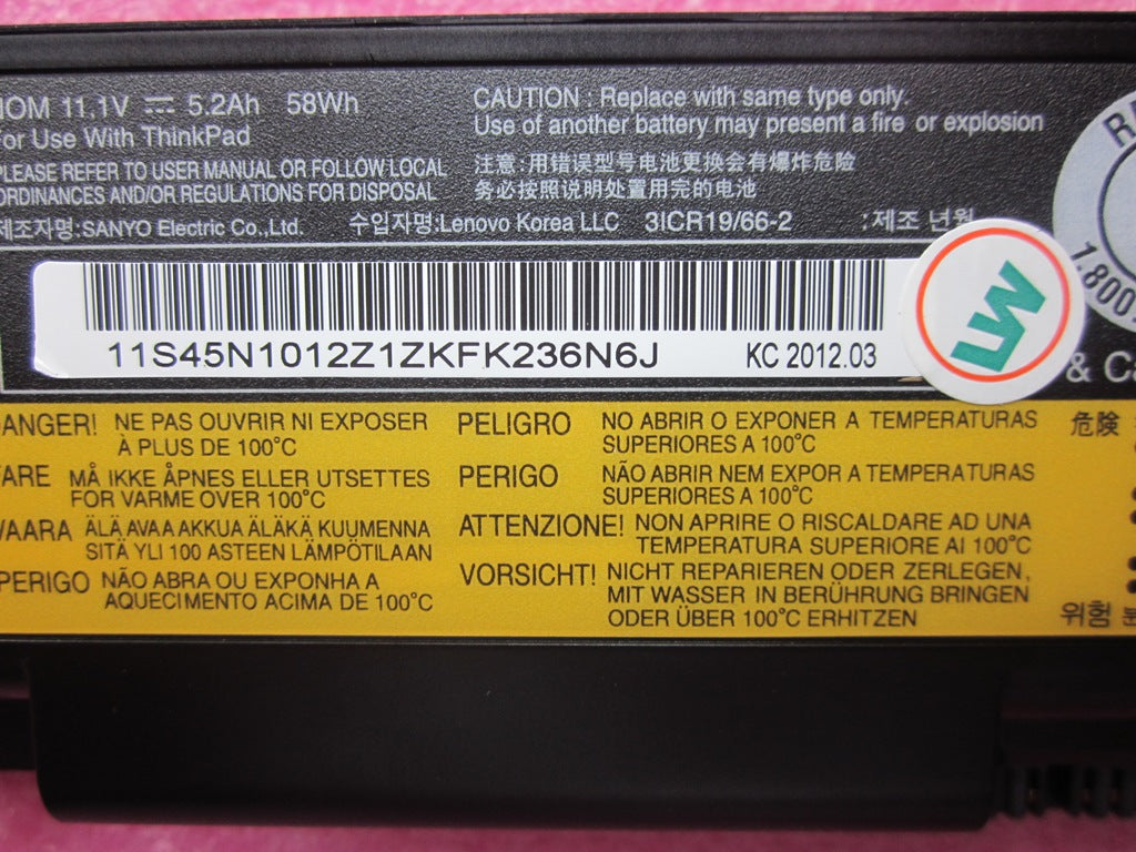 Lenovo Ba Rechargeable Batteries - 45N1013