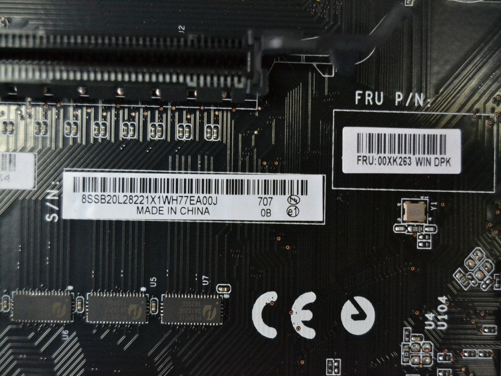 Lenovo Intel Kabylake H270 Win Dpk - 00XK263