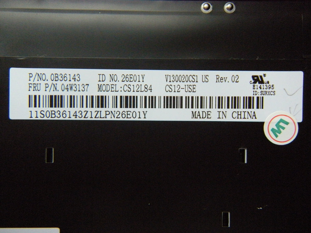Lenovo Keybdfrucs12B/Lkbdusesrx - 04W3137