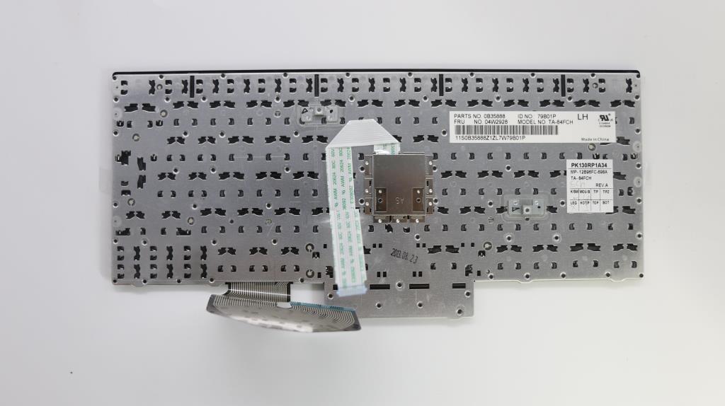 Lenovo Ki Keyboards Internal - 04W2928