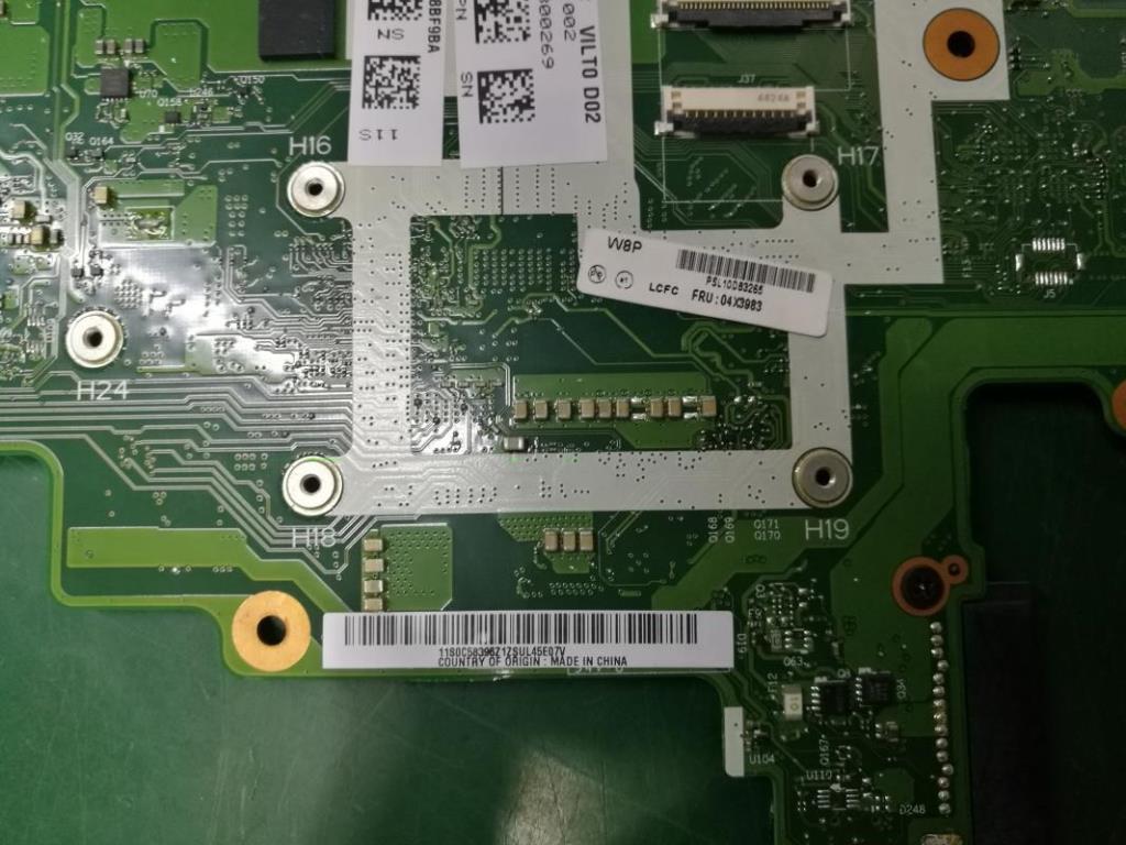 Lenovo Bdplanar W8P,I7-4600,Swg,Vpro - 04X3983