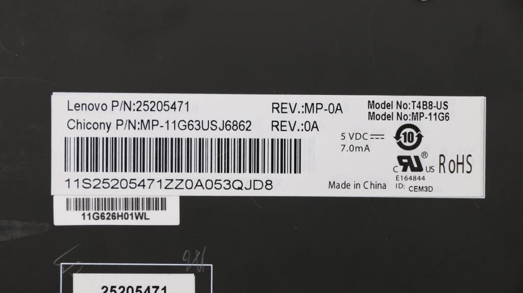 Lenovo Kbd Ccyt4B8Usb101Key - 25205471