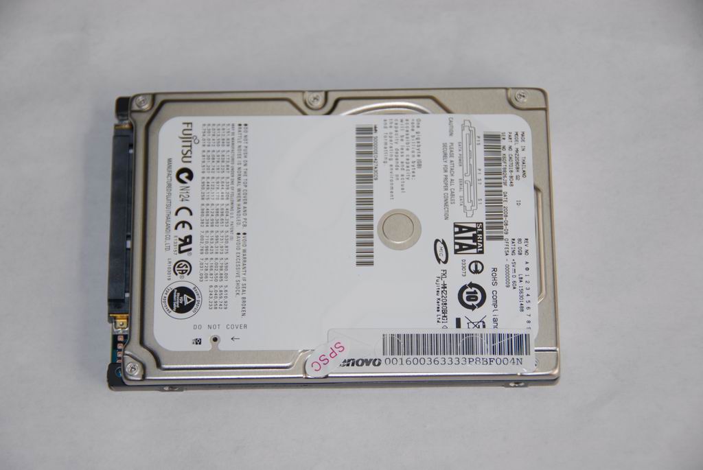 Lenovo Hdd Sata 80G Fujitsu Mhz2080Bh - 16003633