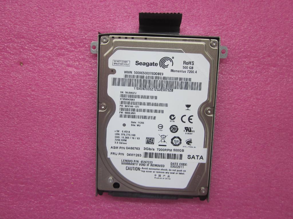 Lenovo Hard Drives - 04W1263