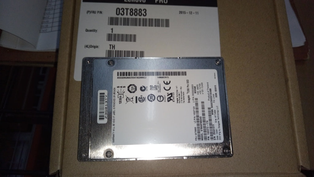 Lenovo Sd Solid State Drives - 03T8883