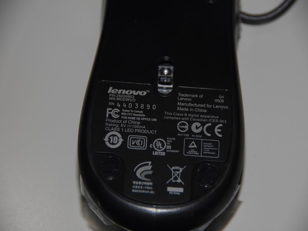 Lenovo Mice Primax Lxh Modwuo Usb - 25008953