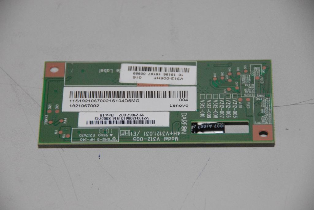 Lenovo 31045257 Board A700 Sams Ltm230Ht05 Con