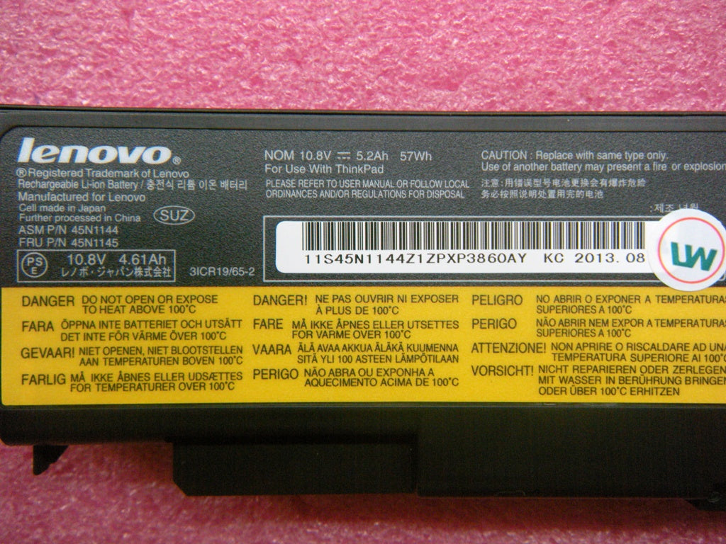 Lenovo 45N1145 Ba Rechargeable Batteries