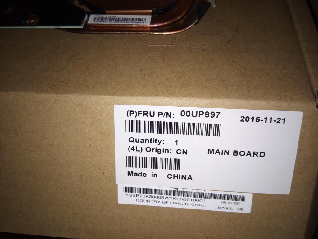 Lenovo Pl System Boards - 00UP997
