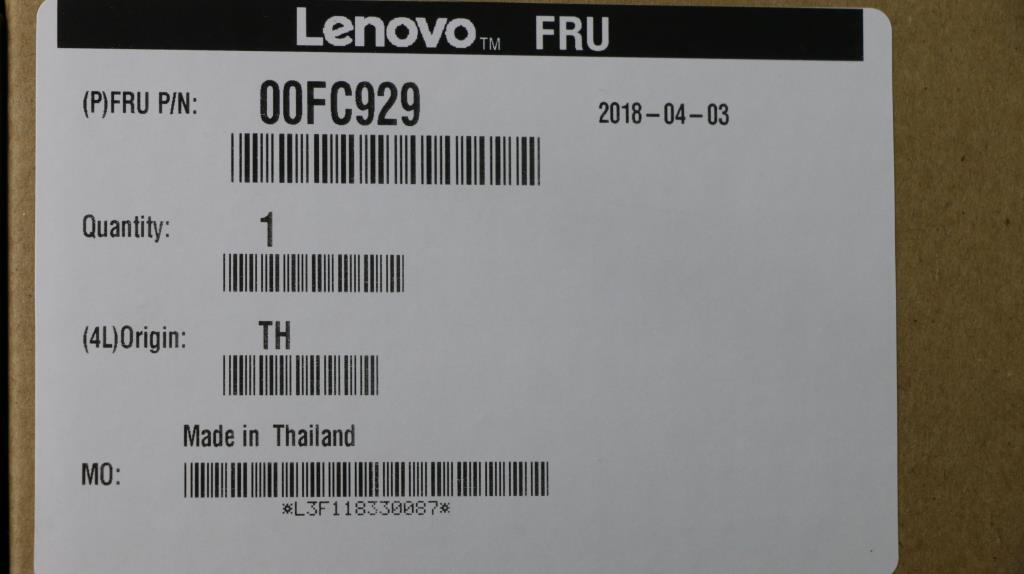 Lenovo 00FC929 Ci Cards Misc Internal