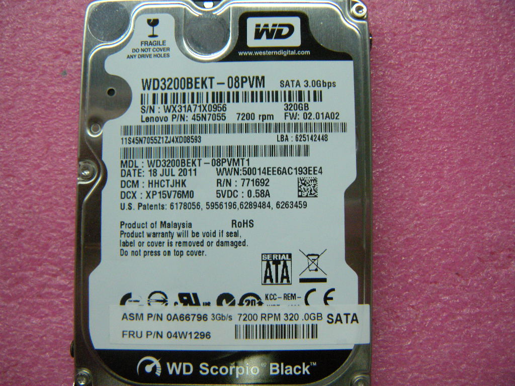 Lenovo Lenovo Part @ - 04W1296