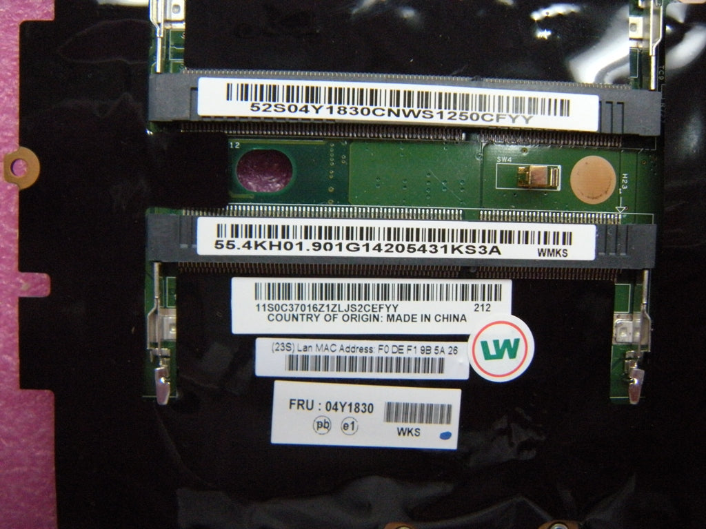 Lenovo Cdpop Plni7-2620Mnvyamtytpmyae - 04Y1830