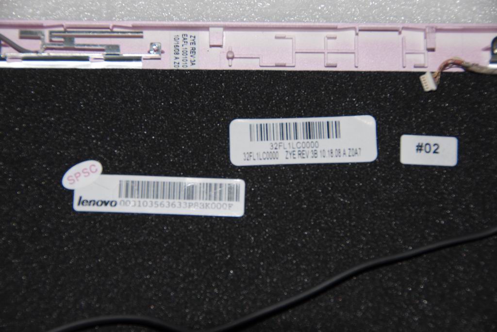 Lenovo 31035636 Lcd Cover Fl1 Assembly Pink+Uv