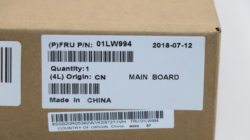 Lenovo System Board Planar Motherboar - 01LW994