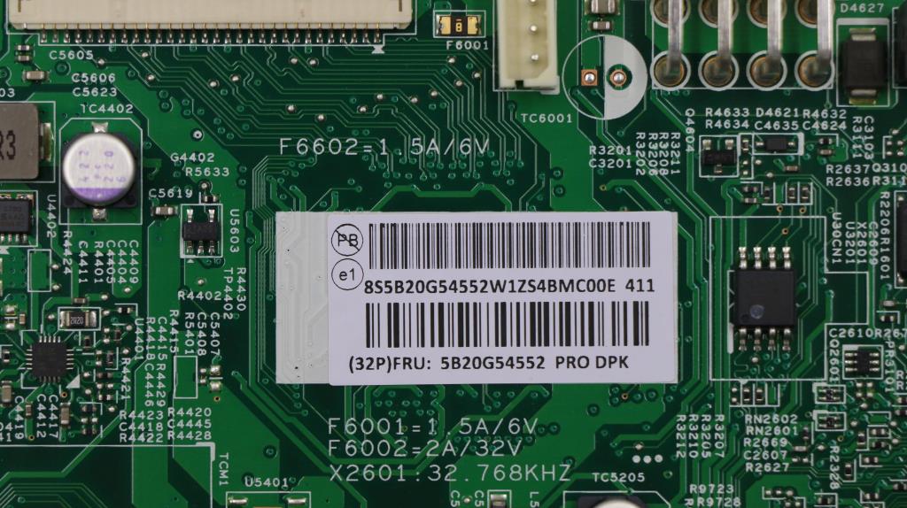 Lenovo 5B20G54552 Pl System Boards