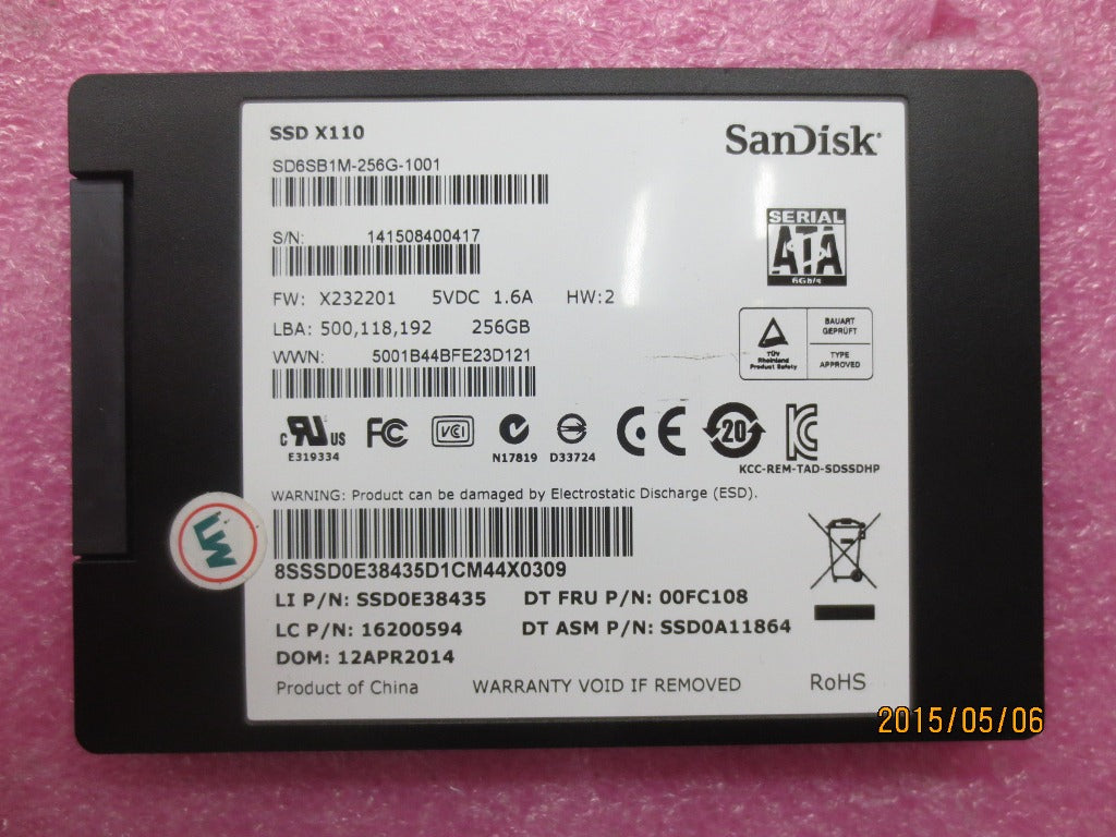 Lenovo 00FC108 Sd Solid State Drives