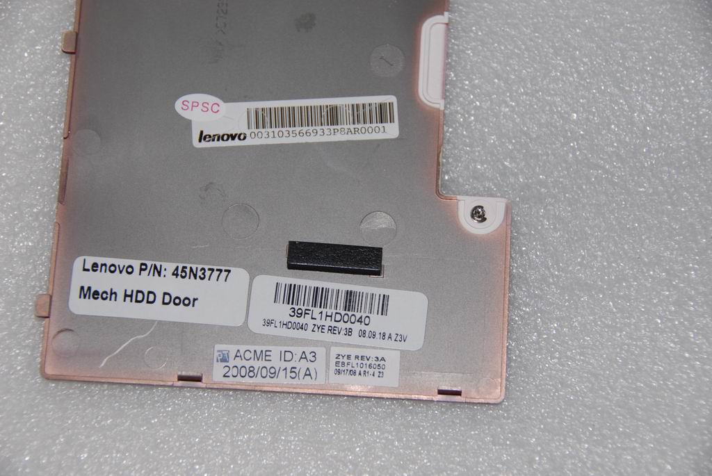 Lenovo 31035669 Hdd Door Fl1 Assembly Red