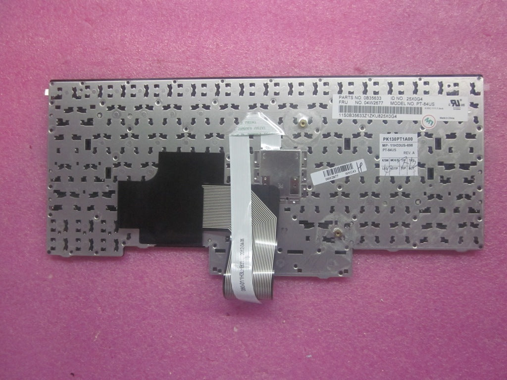 Lenovo Keyboard Pettit-Keyboard Use - 04W2677