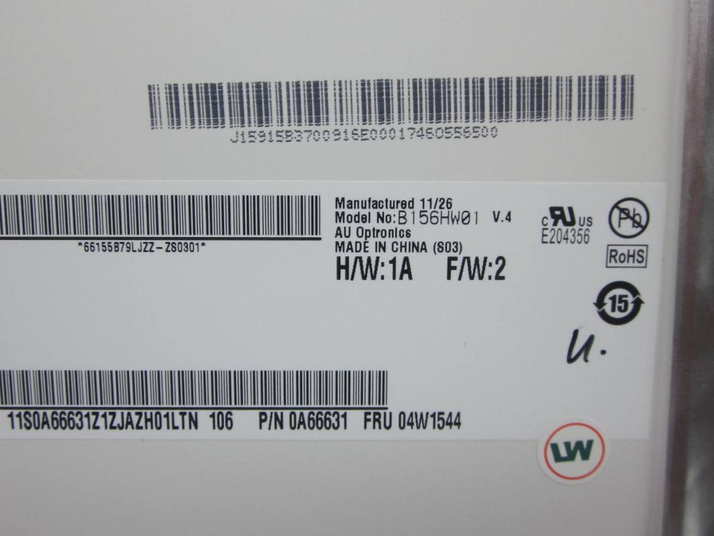 Lenovo Lcd Panels - 04W1544