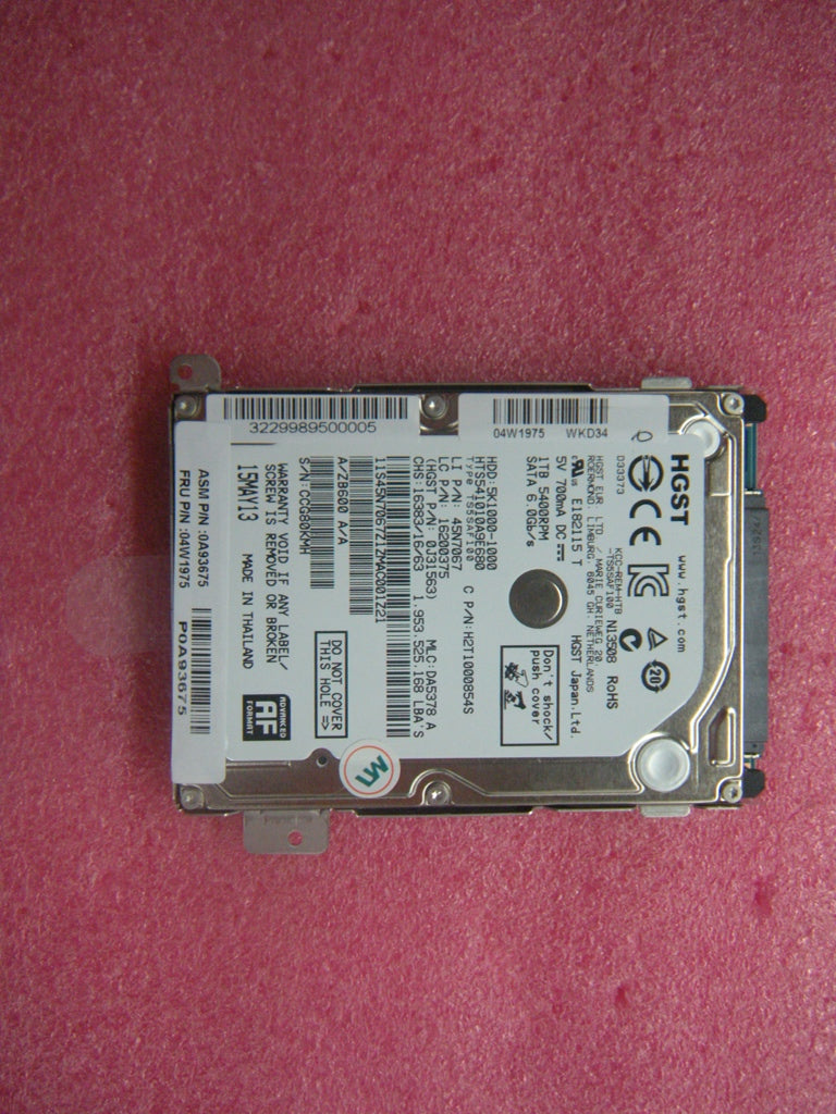 Lenovo 04W1975 Hd Hard Drives