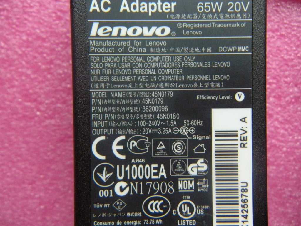 Lenovo Lenovo Part @ - 45N0180