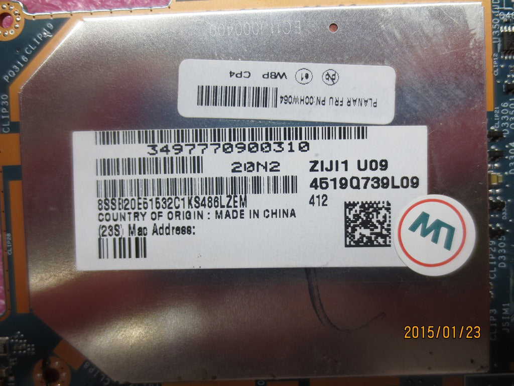 Lenovo Mb Assembly - 00HW064