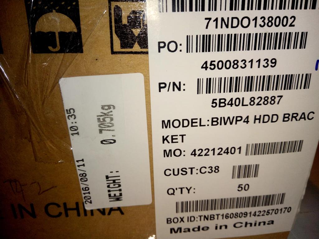 Lenovo Hdd Bracket - 5B40L82887