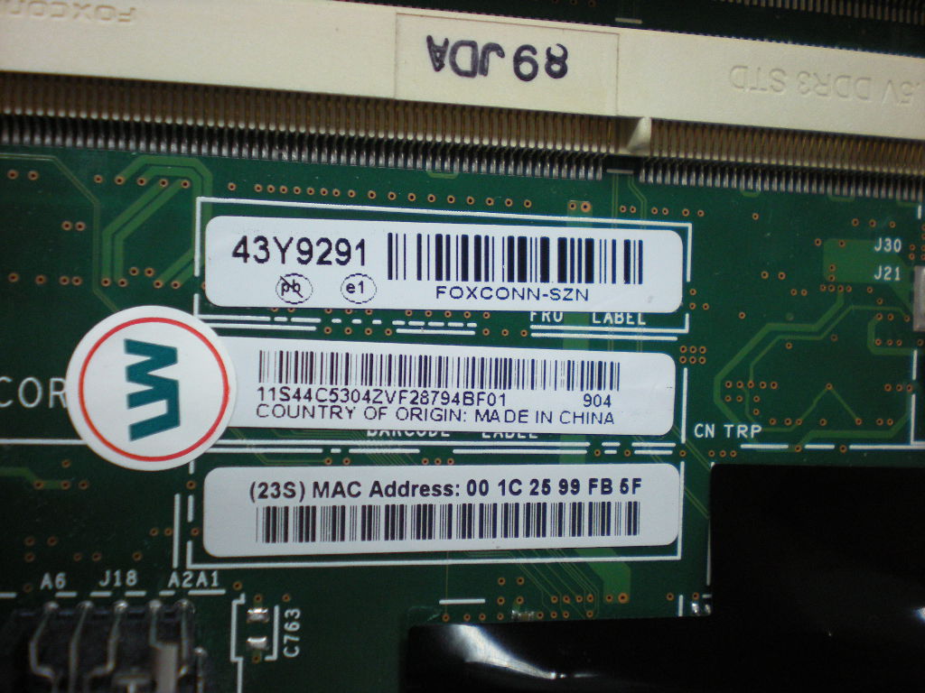 Lenovo 43Y9291 - Part