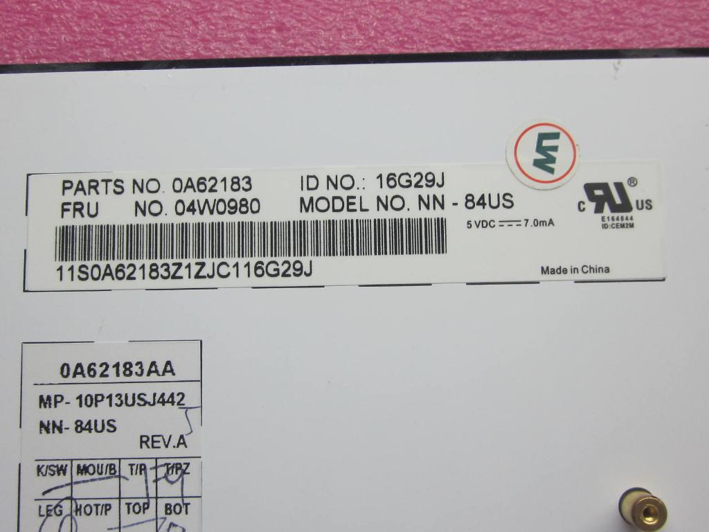 Lenovo Lenovo Part @ - 04W0980